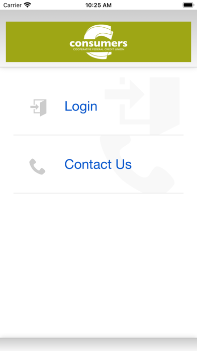 Consumers Cooperative FCU Screenshot