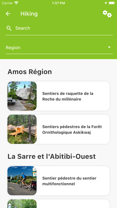 Access 2 Outdoors Screenshot