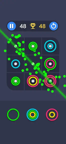 Game screenshot Перетащите кольца в держатель apk