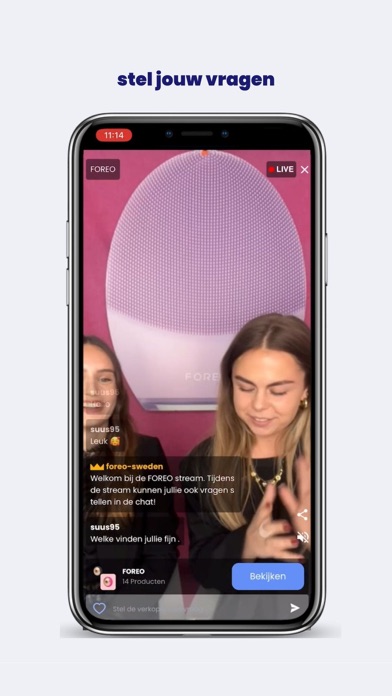 Kijkshop Live Shopping Screenshot