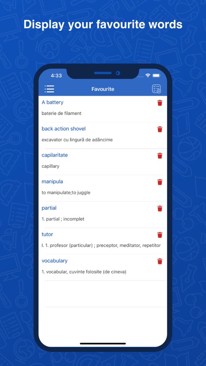 Romanian Dictionary: Translatr screenshot-5