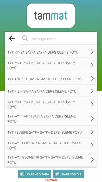 Screenshot #3 pour Tammat Soru Çözümleri