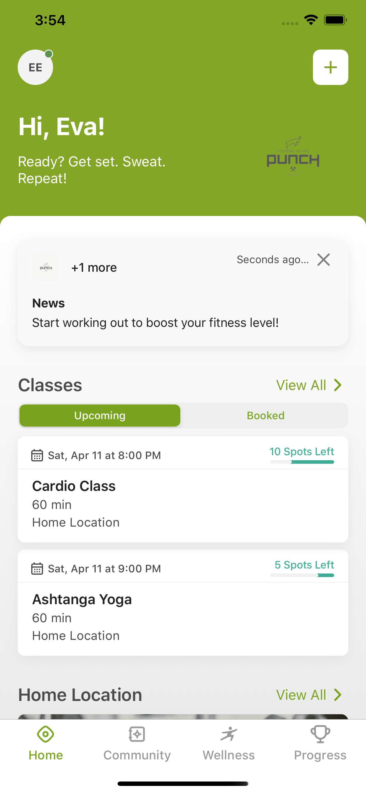 EGYM Punch Fitness