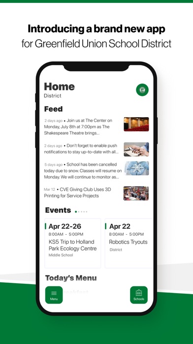 Greenfield Union SD Screenshot