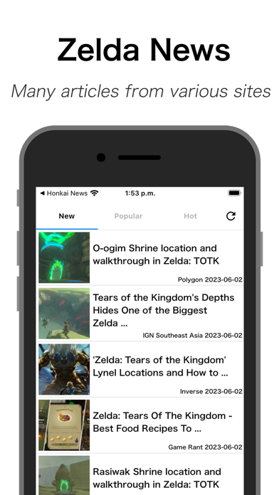 ZeldaNews :for Legend of Zelda Screenshot