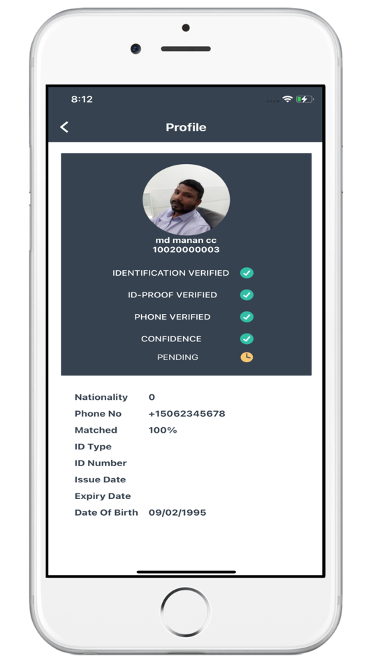 #4. LiveExShield Onboarding (iOS) By: Muhammad Azam