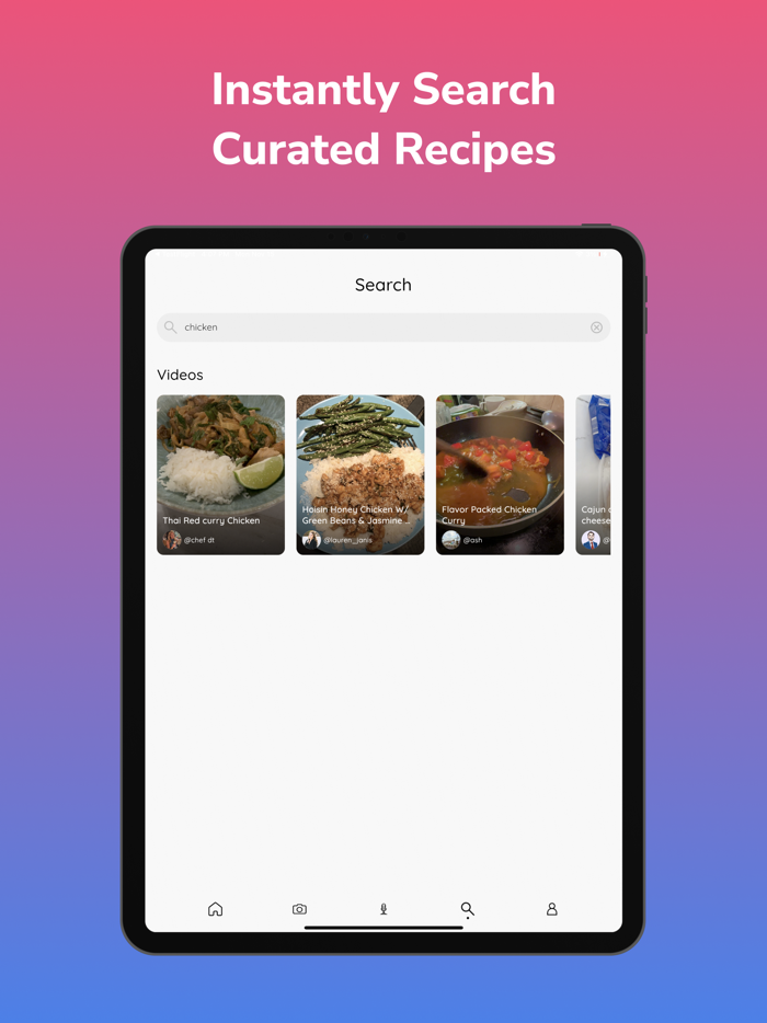 Weat - Short Video Recipes