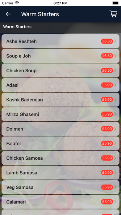 Screenshot #2 pour Anahita Persian Grill