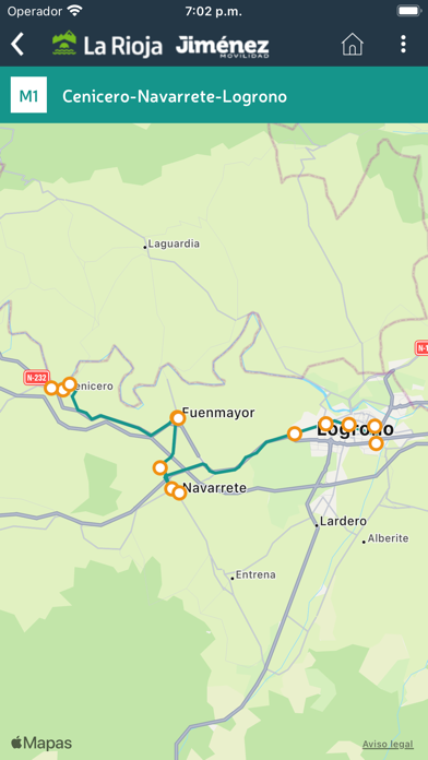 Metropolitano Logroño Screenshot