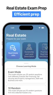 tx real estate exam practice iphone screenshot 1