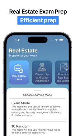 TX Real Estate Exam Practice iPhone image 1