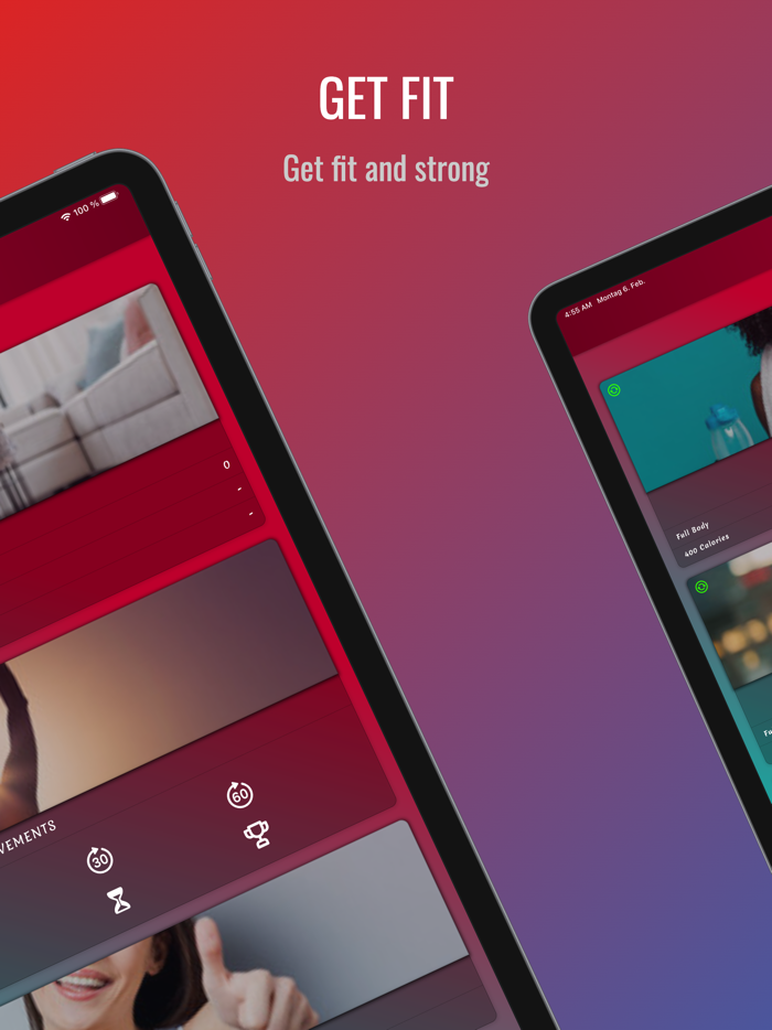 TiffyFit - Frauen Fitness App