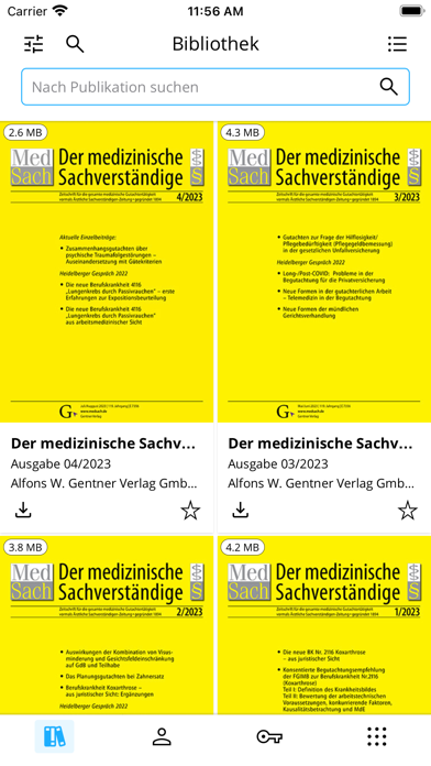 Prävention & Begutachtung Screenshot