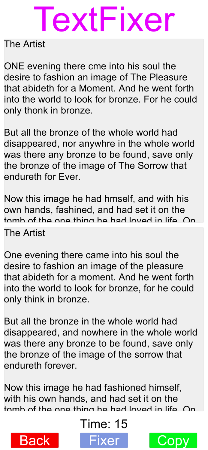 TextFixer