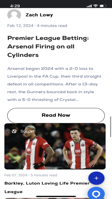 BetUS SOCCER Screenshot
