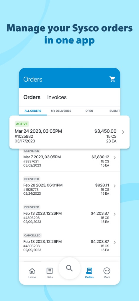 Sysco Shop - Business App | MWM