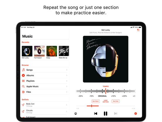 Perfect Tempo iPad app afbeelding 5