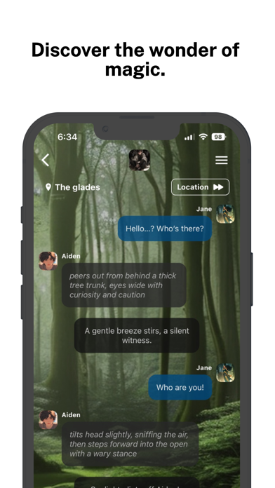 NUUN - AI Roleplay Screenshot