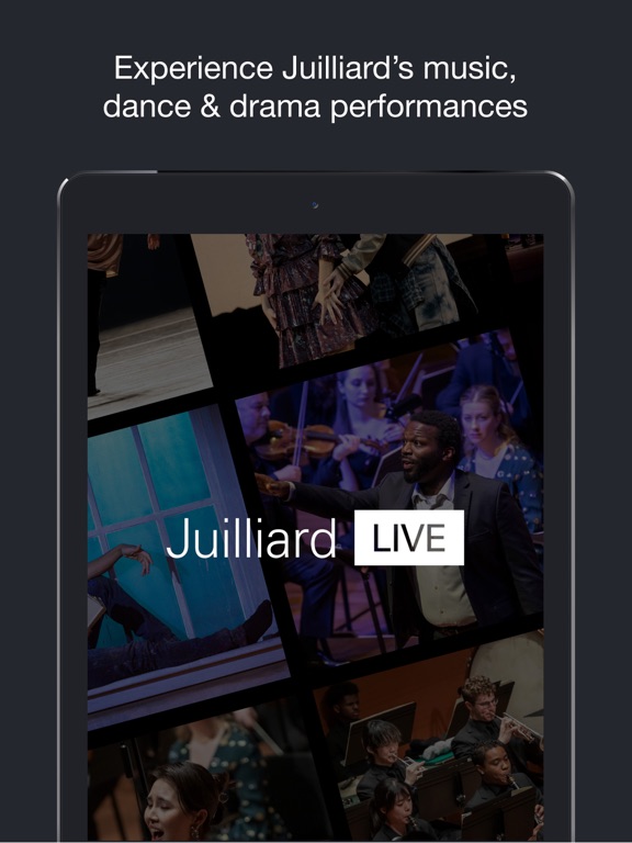 Juilliard LIVE iPad screenshot 1 - Entertainment app