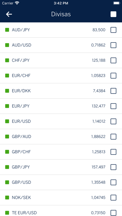 BBVA Trader CFD Screenshot