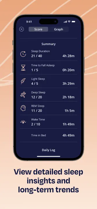 SleepScore by Sleep.ai: Screenshot 5 von 5