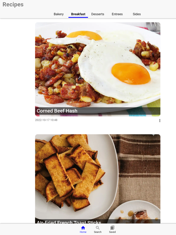 Screenshot #4 pour Acti Fry Recipes Tasty
