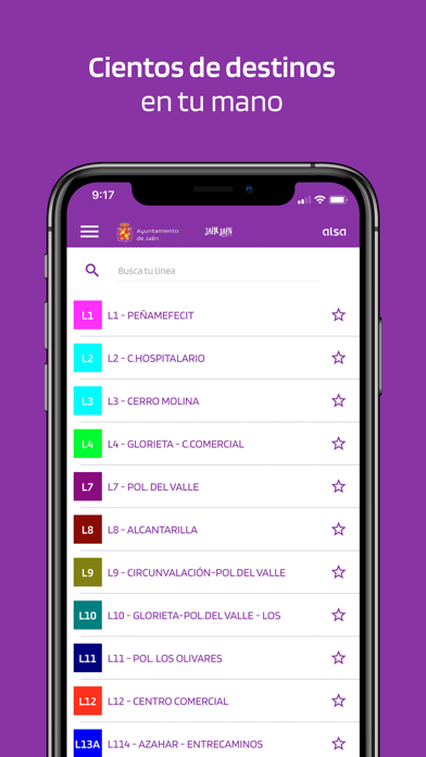 Transporte Urbano de Jaén Screenshot