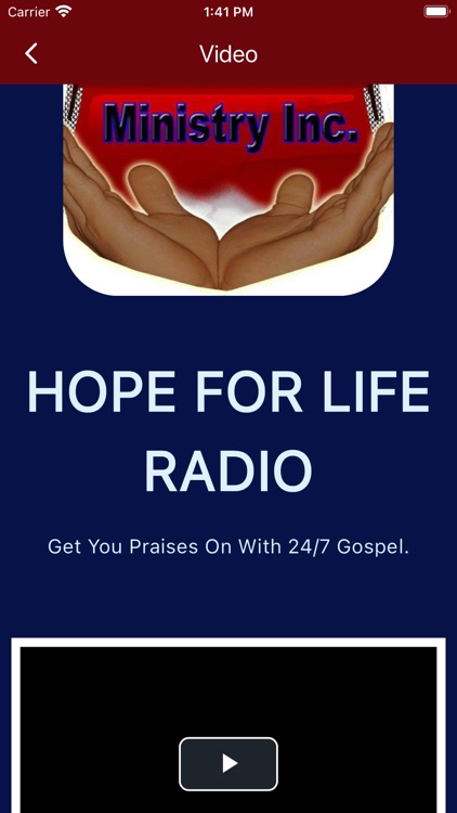 Hope For Life Radio. screenshot-3