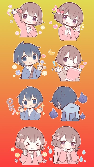 Couple in love Stickers part 2 Screenshot