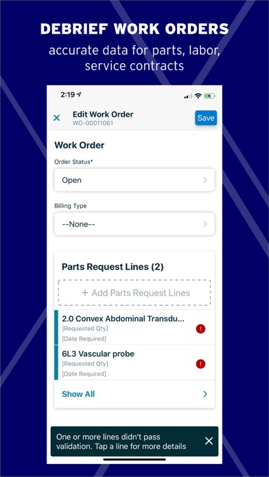 ServiceMax Go Screenshot