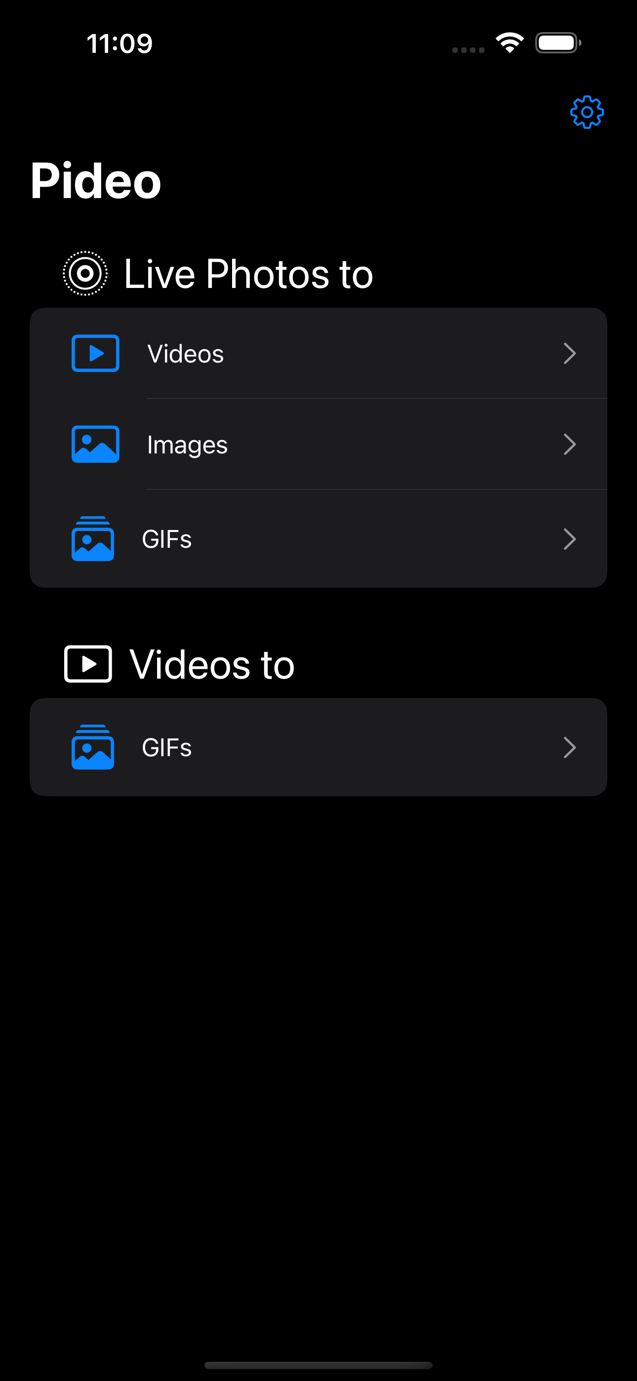Pideo:Live Photo to Video, GIF