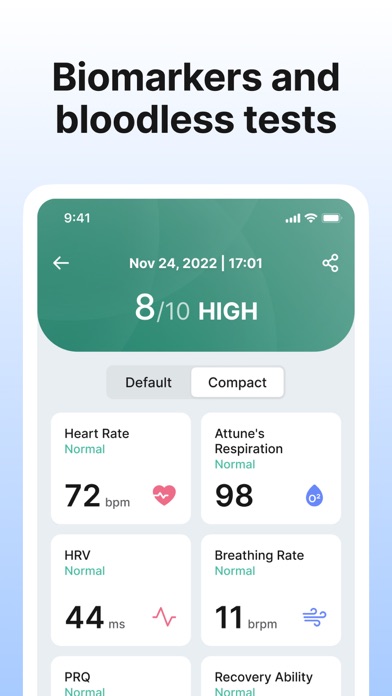Attune Health Screenshot