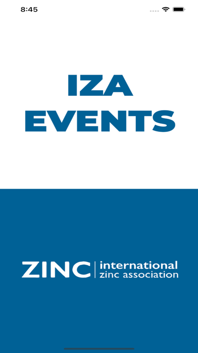 IZA Events Screenshot
