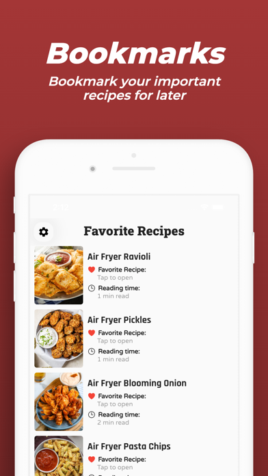 Air Fryer Food Recipes Screenshot