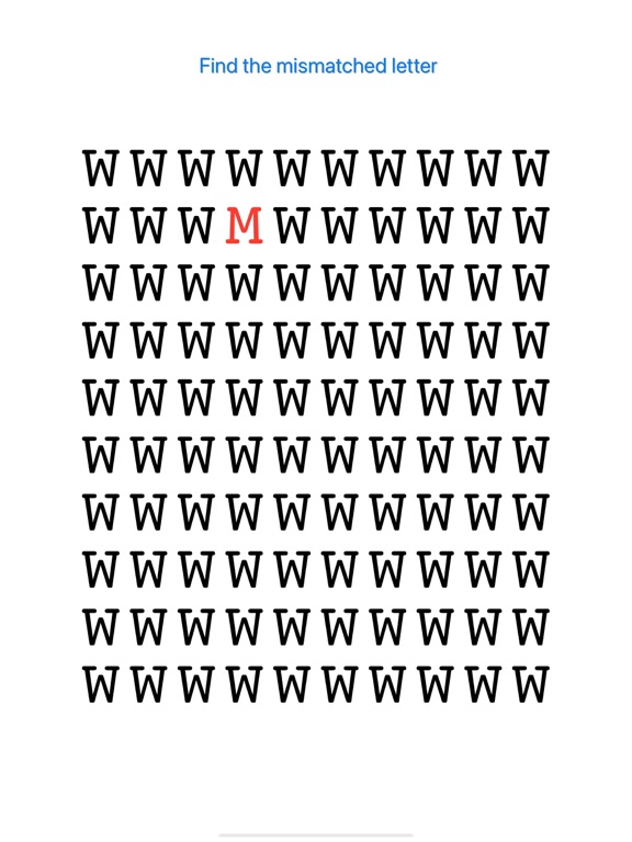 The Hidden Letter Games－Words