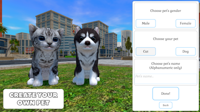 Cute Cat And Puppy World Screenshot