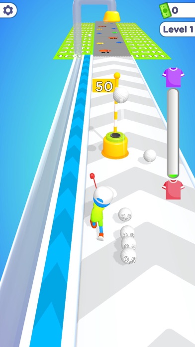 Golf Rush! Screenshot