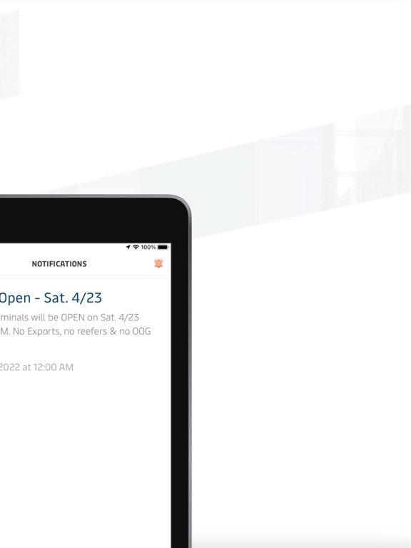 Visitor HSSE iPad screenshot