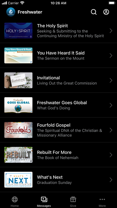 Freshwater Church Wadsworth Screenshot