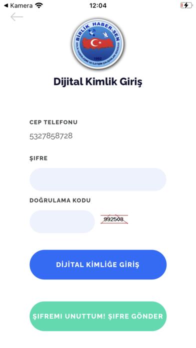 Birlik HaberSen Dijital Kimlik Screenshot
