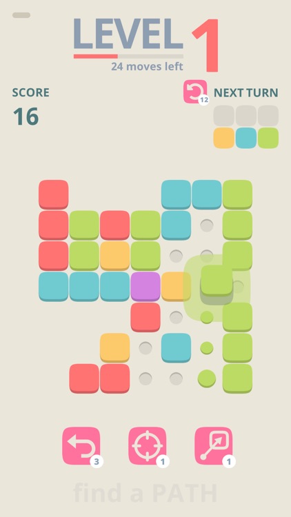 PATH: Color blocks puzzle game screenshot-5
