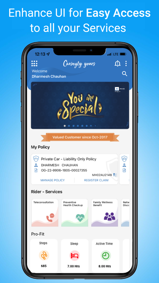 Caringly Yours: Insurance App - 3.4.26 - (iOS)