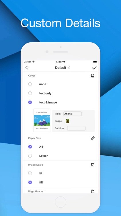 Pic to PDF converter