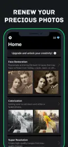 Restore: AI Photo Enhancer screenshot #1 for iPhone