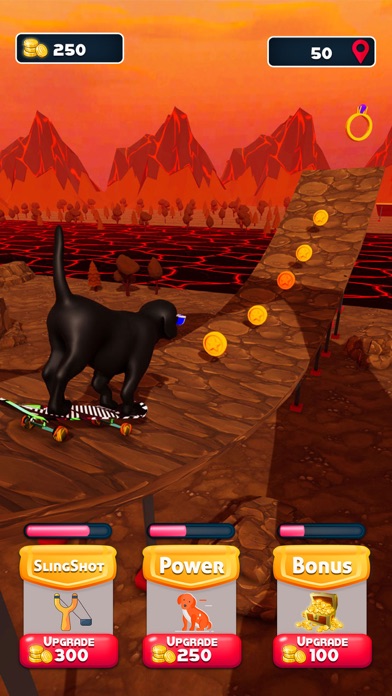 SlingShot Dog Stunts Game Screenshot