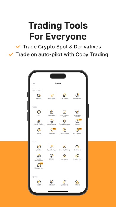 Bybit: Buy & Trade Crypto Screenshot