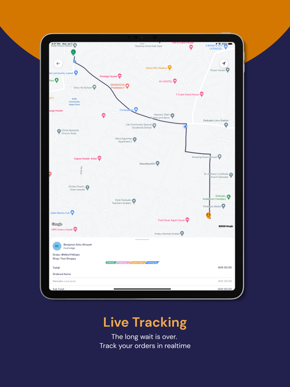PigeonUltra iPad screenshot 4 - Food & Drink app