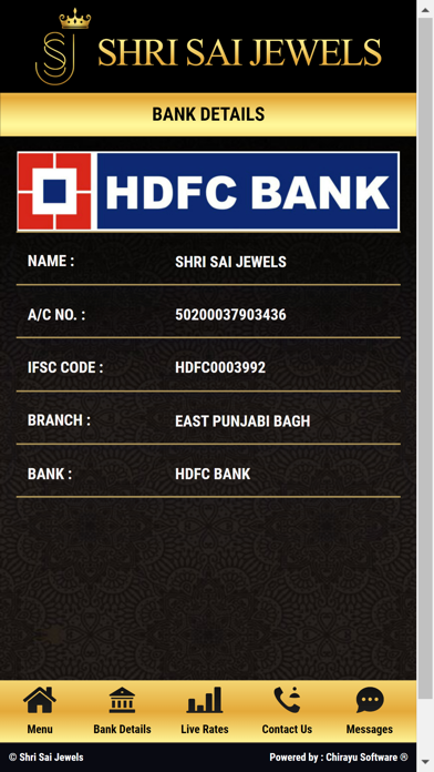 Shri Sai Jewels Screenshot