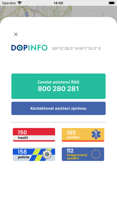 ŘSD dopravní informace Screenshot