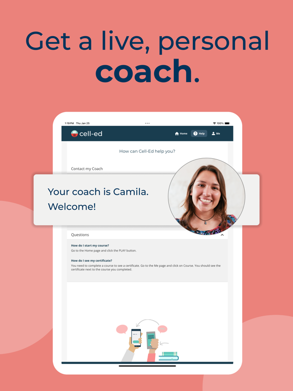 Cell-Ed iPad screenshot 5 - Education app
